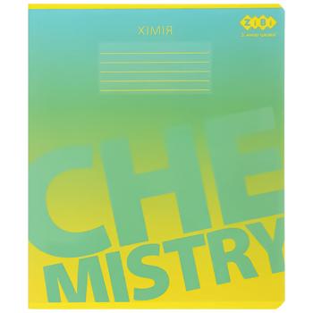 ZiBi Gradient Chemistry Checkered Subject Notebook 48 Sheets