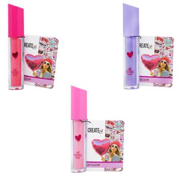 Create It! Love Heart Lip Gloss