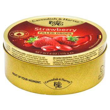 Cavendish & Harvey Strawberry Filled Candies 175g