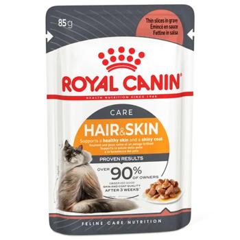 Корм влажный Royal Canin Intense Beauty с домашней птицей для здоровья кожи и шерсти кошек 9+3шт*85г - купить, цены на MasterZoo - фото 3