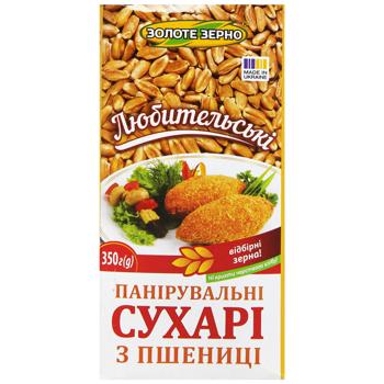 Сухари панірувальні Золоте зерно пшеничні 350г - купити, ціни на КОСМОС - фото 2