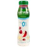 Бифидойогурт Danone Активия Черешня-яблоко-банан без сахара 0,5% 250г