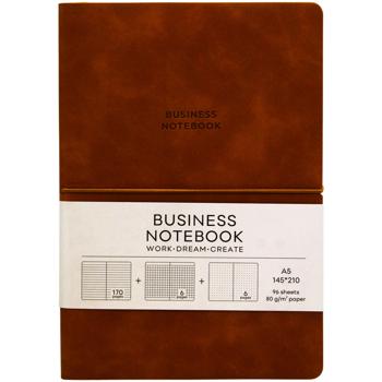 Shkolyaryk A5 Gray Lined Business Notebook 96 Pages - buy, prices for - photo 5