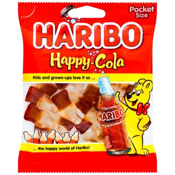 Конфеты желейные Haribo Хэппи Кола 80г - купить, цены на Чудо Маркет - фото 1