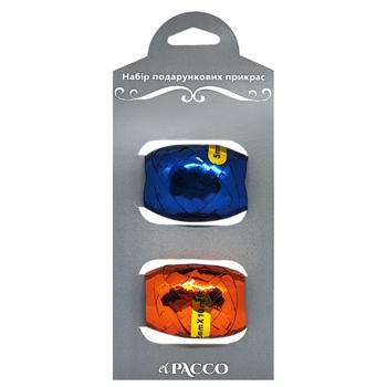 El Pacco Ribbon Set of Decorations for Gifts 5mm*10m 2pcs - buy, prices for COSMOS - photo 2