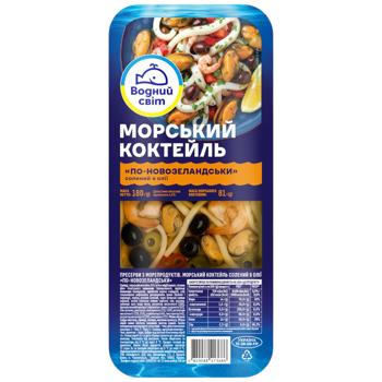 Морской коктейль Водний Світ по-новозеландски 180г - купить, цены на КОСМОС - фото 1