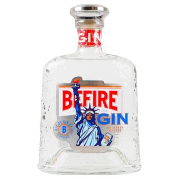 Джин Befire 37,5% 0,5л