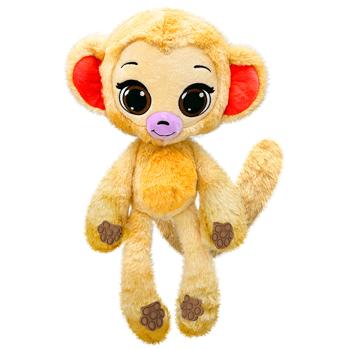 Bubble Pops Mini Chocolate Monkey Soft Toy