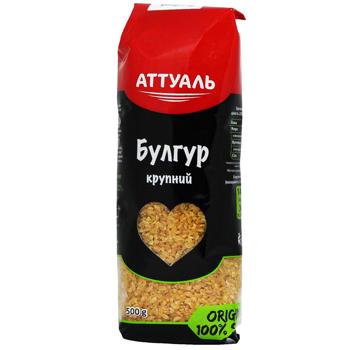 Крупа Attuale Булгур крупный 500г - купить, цены на КОСМОС - фото 1