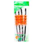 Zed Halloween Drinking Straws 4pcs