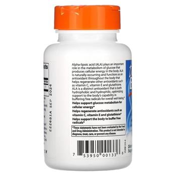 Doctor's Best Alpha-Lipoic Acid 600mg 60 capsules - buy, prices for - photo 4