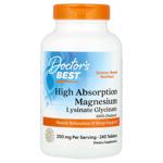 Doctor's Best High Absorption Chelated Magnesium with Minerals 200mg 240 tablets