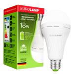 Лампа Eurolamp LED с аккумулятором 1200мАч A90 E27 4500K 18Вт