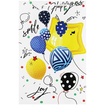 Пакет подарочный 27,2х17,1х6см в ассортименте - купить, цены на Auchan - фото 4