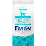 Корм сухий Monge Monoprotein з тріскою для стерилізованих котів 1,5кг