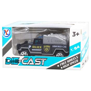 JS Car Police Vehicle Toy 1:64 - buy, prices for COSMOS - photo 2