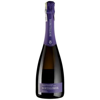 Вино ігристе Bortolomiol Audax Prosecco DOCG екстра-брют біле 12% 0,75л