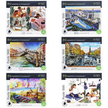 Пазл Trefl Міст Ріальто, Венеція, Італія 1000 - купити, ціни на Auchan - фото 1