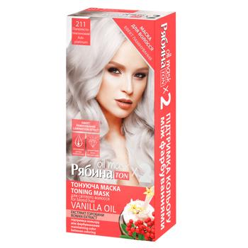 Acme Color Toning Hair Mask 211 ash-platinum 30ml - buy, prices for MegaMarket - photo 1