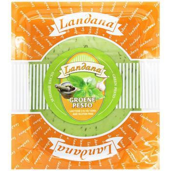 Сир Landana зеленое песто 50% 200г - купить, цены на Auchan - фото 1