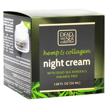 Dead Sea Night Cream Hemp 50ml - buy, prices for METRO - photo 3