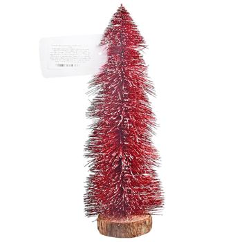 Red Tabletop Christmas Tree 29cm