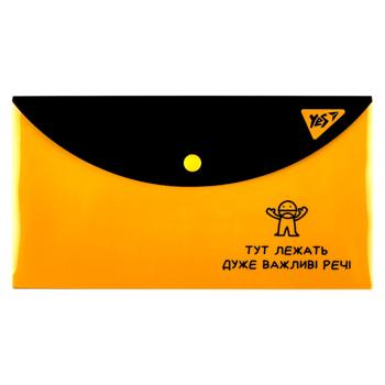 Yes Keep it Simple! Envelope Bag with Button A6 24x13cm