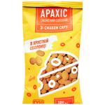 Арахис Суббота жареный соленый в хрустящей оболочке со вкусом сыра 100г