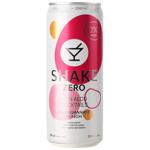 Напій безалкогольний Shake Zero Pomegranate Punch сильногазований 0,33л