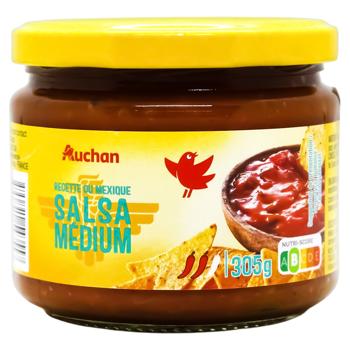 Соус Auchan Salsa Medium Мексиканский 305г