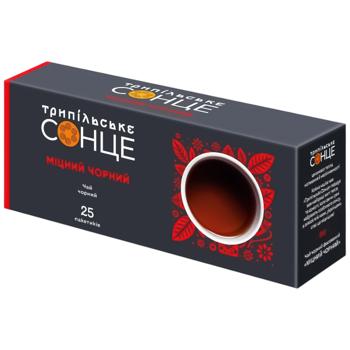 Trypilske Sontse Strong Black Tea 1.8g x 25pcs - buy, prices for Auchan - photo 1