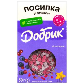 Посыпка кондитерская Добрик Лесные ягоды 50г - купить, цены на КОСМОС - фото 3