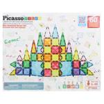 Конструктор магнитный Picasso Tiles Mini Diamond Series Set 60 деталей