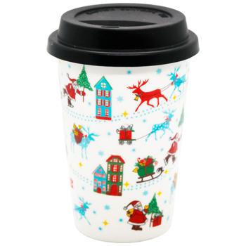 Galleryglass New Year's Assortment Glass with Silicone Lid 410ml