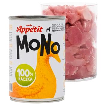 Корм вологий Comfy Appetit Mono з качкою для собак всіх порід 400г - купити, ціни на MasterZoo - фото 3