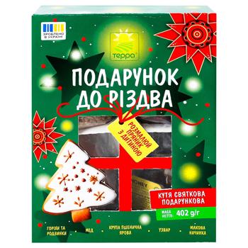 Кутя святкова подарункова Терра Подарунок до Різдва 402г - купити, ціни на METRO - фото 2