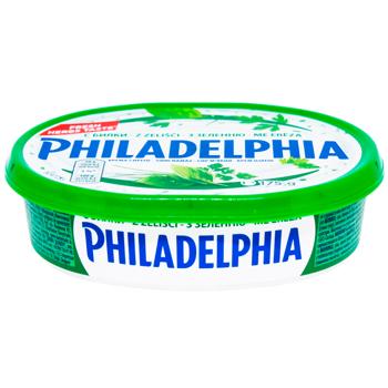 Philadelphia Cream Cheese with Herbs 59% 175g - buy, prices for Epicentr FOOD - photo 1