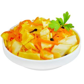 Pickled Cabbage with Turmeric