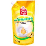 Fine Life Lemon Dishwashing Detergent 1l