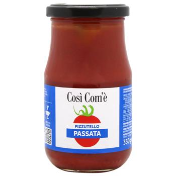Пюре томатне Cosi Com`e Піцутелло 350г - купити, ціни на МегаМаркет - фото 1