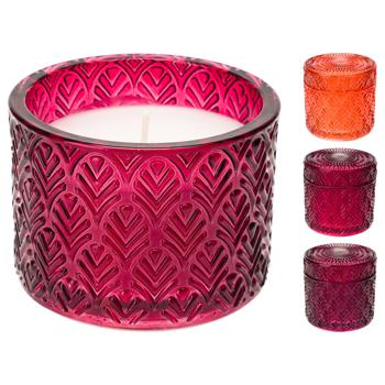 Scented Candle in Glass Candle Holder 9x8cm  in assortment - buy, prices for - photo 1
