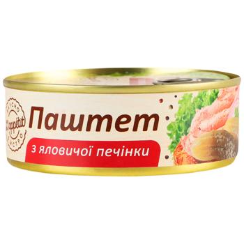 Паштет L'Appetit із яловичої печінки 240г