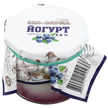 Eco-Farm Divo Blueberry Thermostatic Yogurt 2.5% 270g - buy, prices for MegaMarket - photo 2