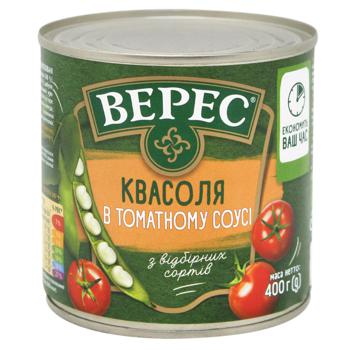 Квасоля Верес в томатному соусі 400г - купити, ціни на METRO - фото 1