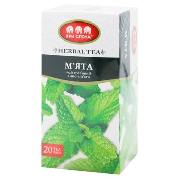 Try Slona Mint Herbal Tea 1g*20pcs - buy, prices for NOVUS - photo 1