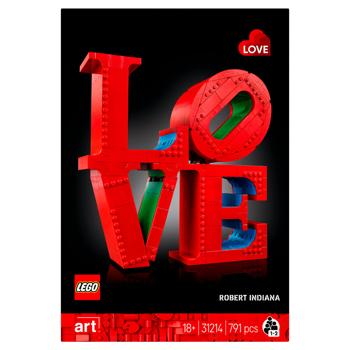 Конструктор Lego Robert Indiana Art Love 31214