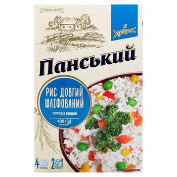 Khutorok Panskyi Long Grain Milled Rice 4*100g - buy, prices for - photo 3