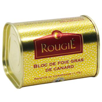 Фуа-гра утиная Rougie с шампанским блок 145г - купить, цены на WINETIME - фото 3