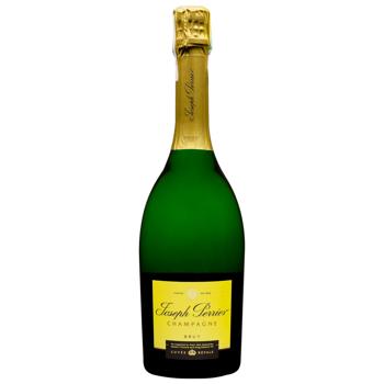 Шампанське Joseph Perrier Cuvee Royale біле сухе 12% 0,75л - купити, ціни на МегаМаркет - фото 1