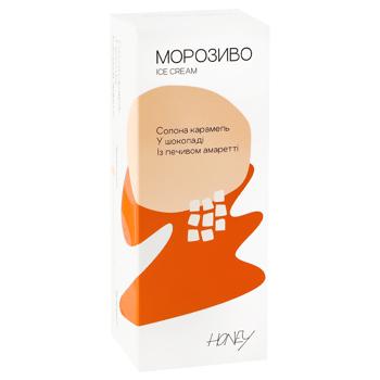 Морозиво Honey Карамель в шоколаді з амаретті 85г - купити, ціни на Епіцентр FOOD - фото 1